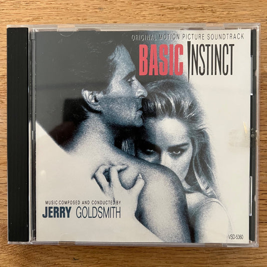Jerry Goldsmith - Basic Instinct (Soundtrack) / CD - 1. US-Press. 1992 - (M-/M-)