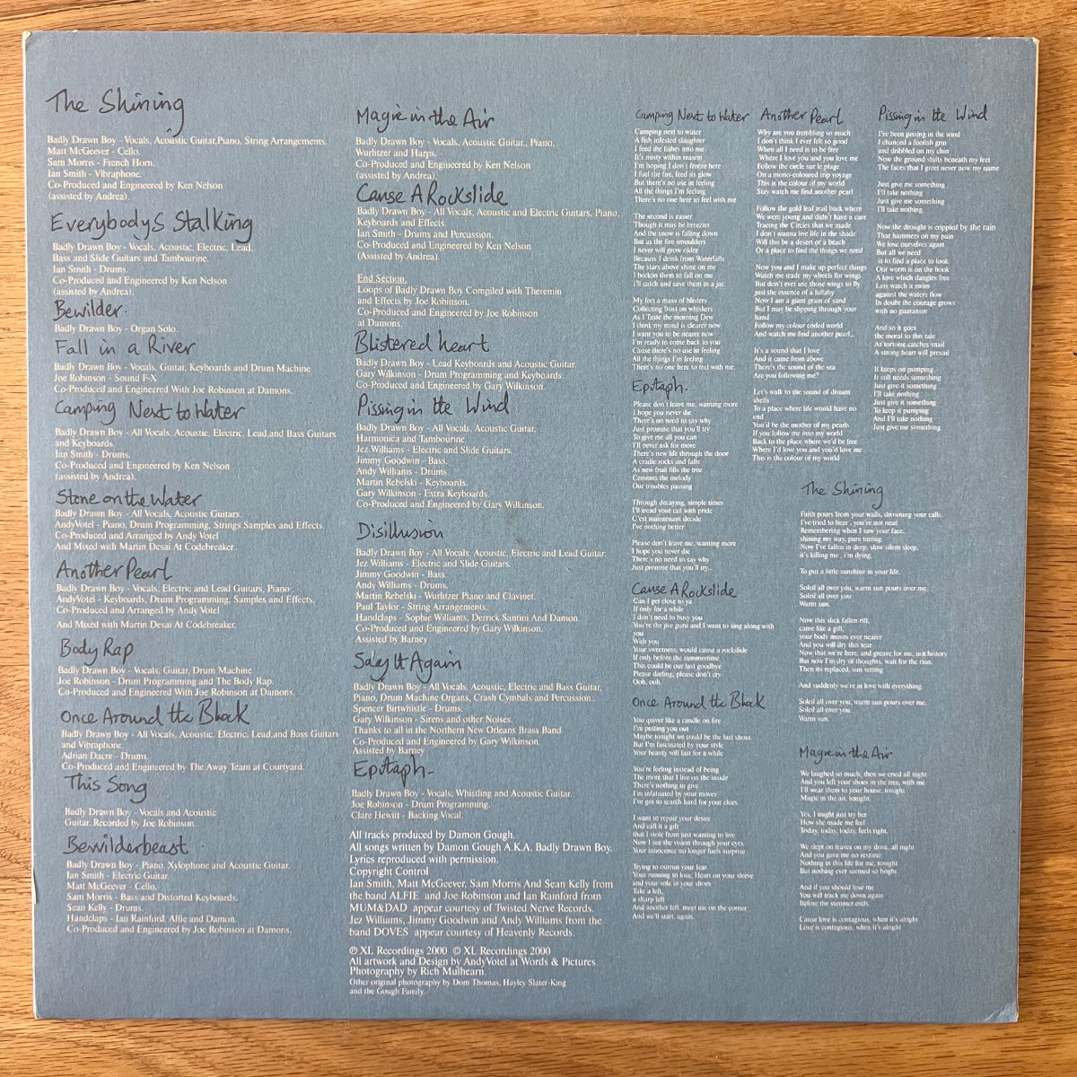 Badly Drawn Boy - The Hour Of Bewilderbeast / 1st UK Press. 2000 - (M-/M-)