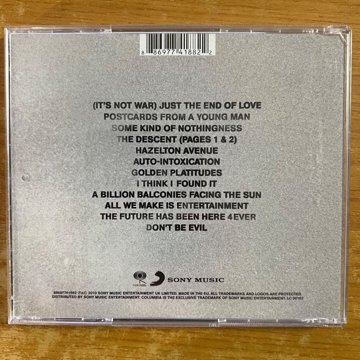 Manic Street Preachers - Postcards From A Youn Man / CD - 1st EU Press. 2010 - (M-/M-)