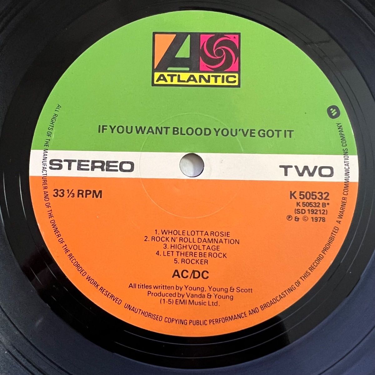 AC/DC - If You Want Blood You've Got It / 1. UK-Press. 1978 - (M-/M-)