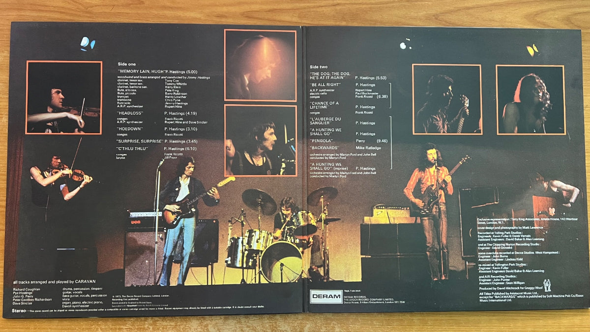 Caravan - For Girls Who Grow Plump In The Night / 1st UK Press. 1973 - (M-/M-)
