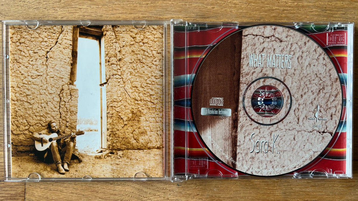 Sara K. - What Matters / CD - 1re édition américaine. 2001 - (M-/M-)