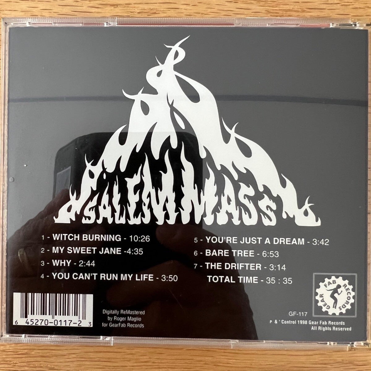 Salem Mass - Witch Burning / CD - 1st US Press. on CD 1998 - (M-/M-)