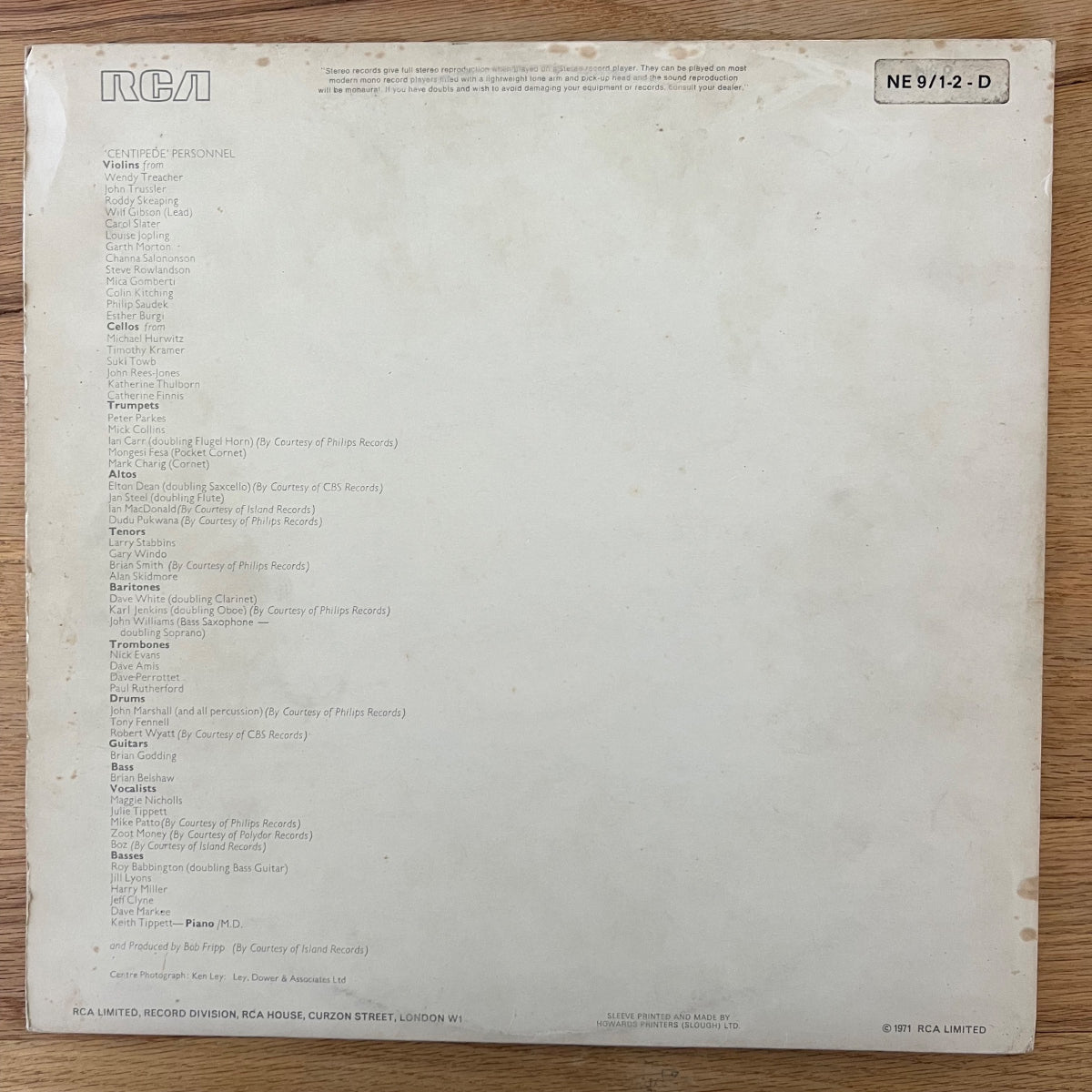 Centipede - September Energy / 2 LP - 1st UK Press. 1971 - (M-/VG)