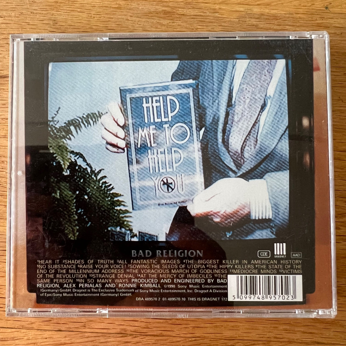 Bad Religion - No Substance / CD - 1. D-Press. 1998 - (M-/M-)