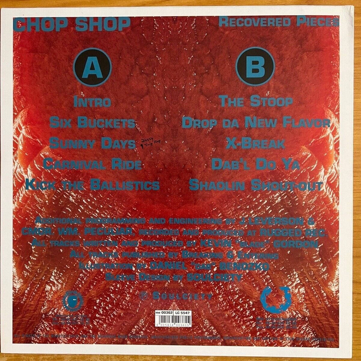 Chop Shop - Recovered Pieces / 1st German Pressing 1995 - (M-/M-)
