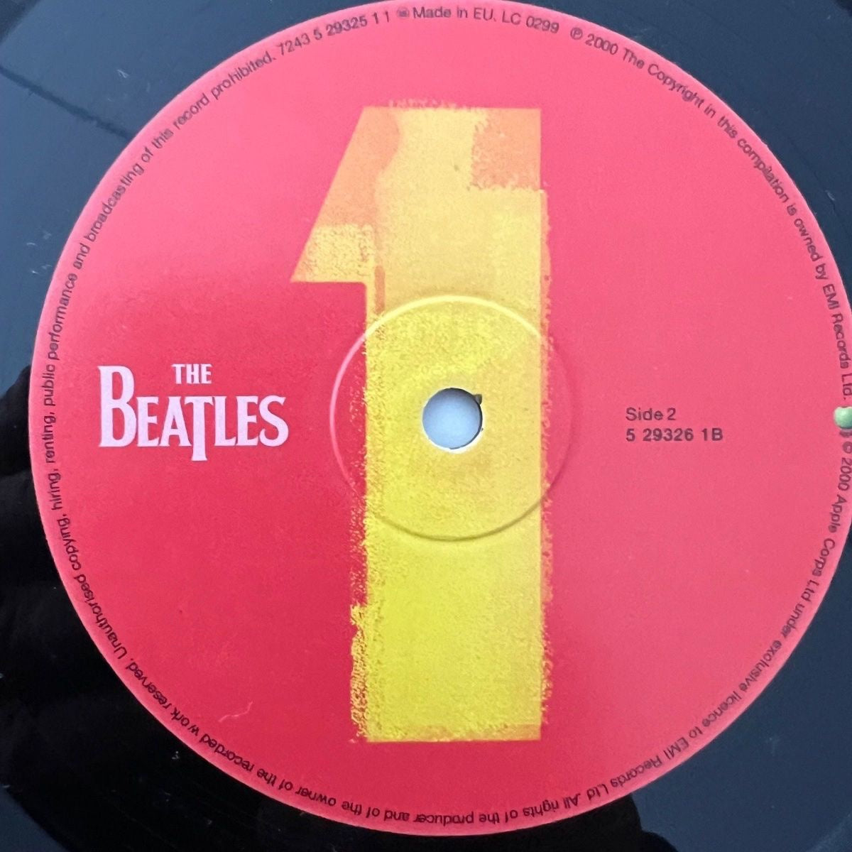 Beatles - 1 / 2 LP - 1. EU-Press. 2000 incl. Poster - (Mint/Mint)