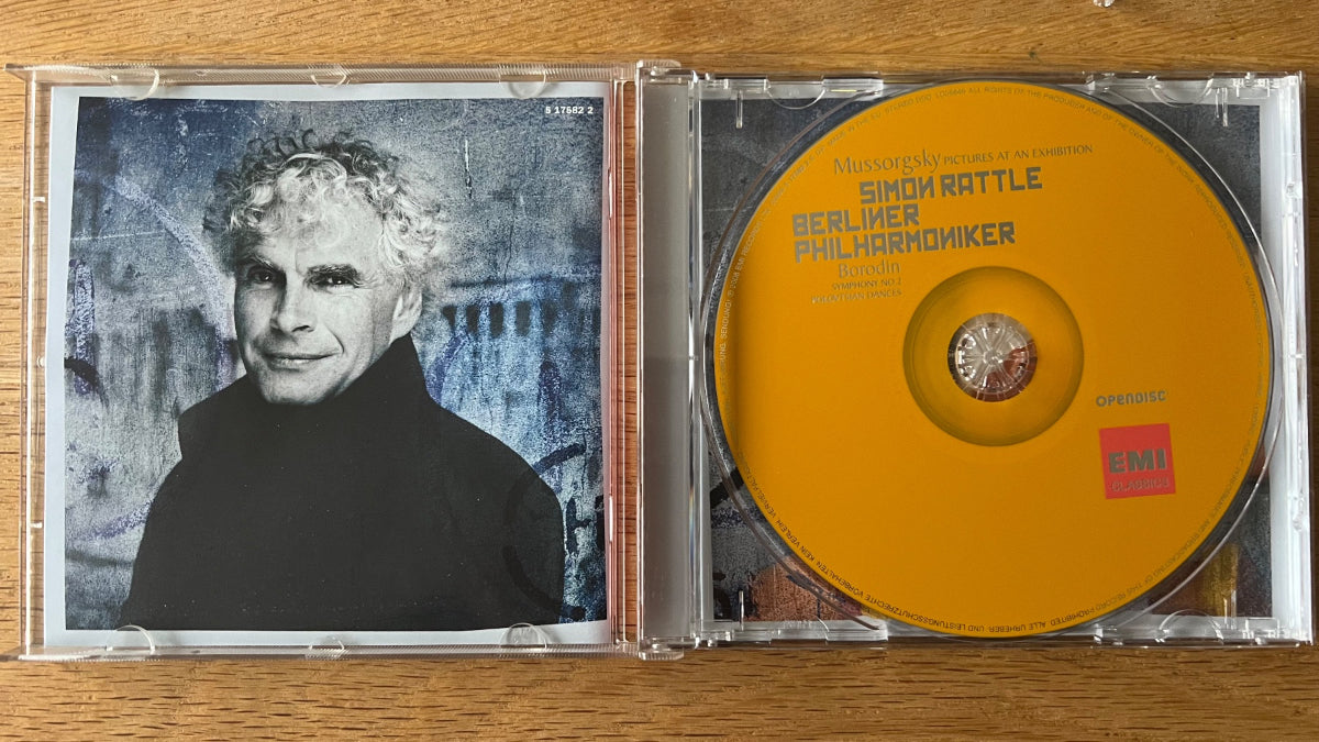 Simon Rattle & Berliner Philharm. - Mussorgsky, Borodin / CD - 1. EU-Press. 2008 - (M-/M-)