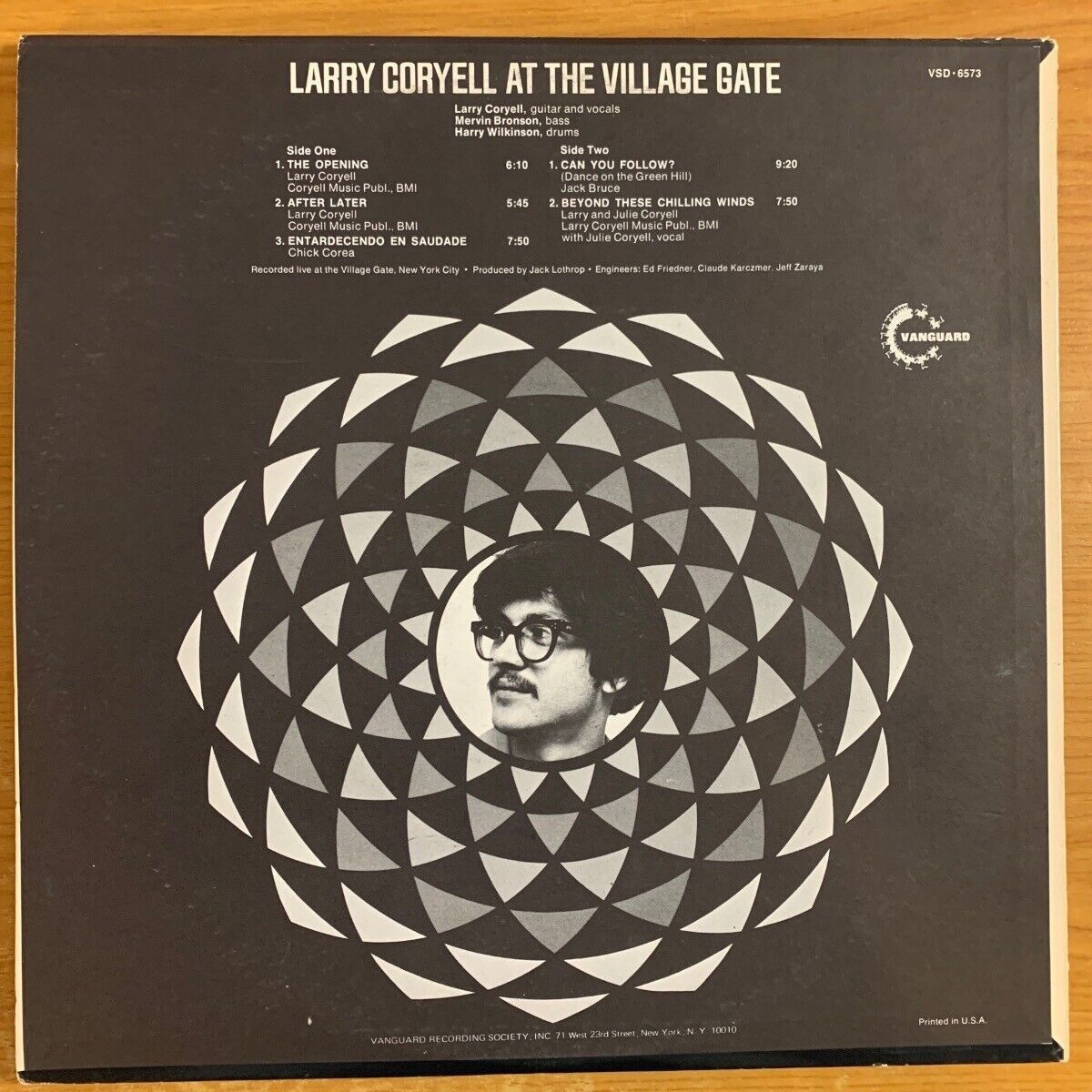 Larry Coryell - At The Village Gate / 1. US-Press. 1971 - (M-/VG+)
