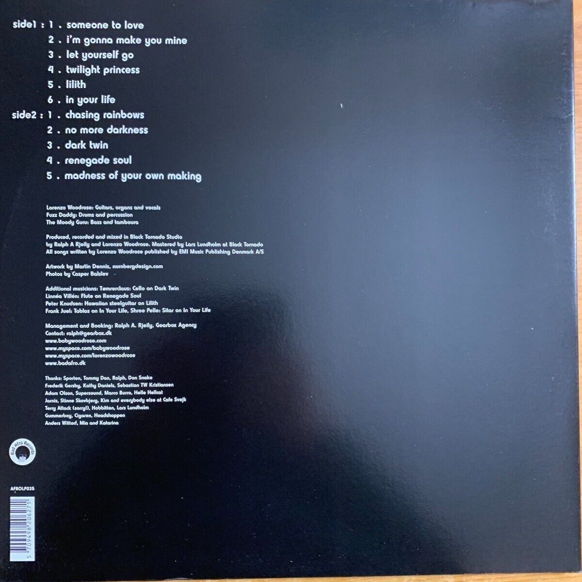 Baby Woodrose - Chasing Rainbows / 1. Denmark-Press. 2007 - (Mint/Mint)