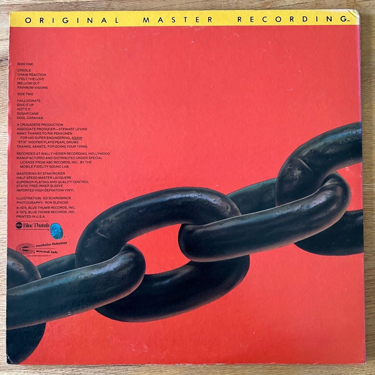 Crusaders - Chain Reaction / Audiophile MFSL 1978 - (M-/VG++)