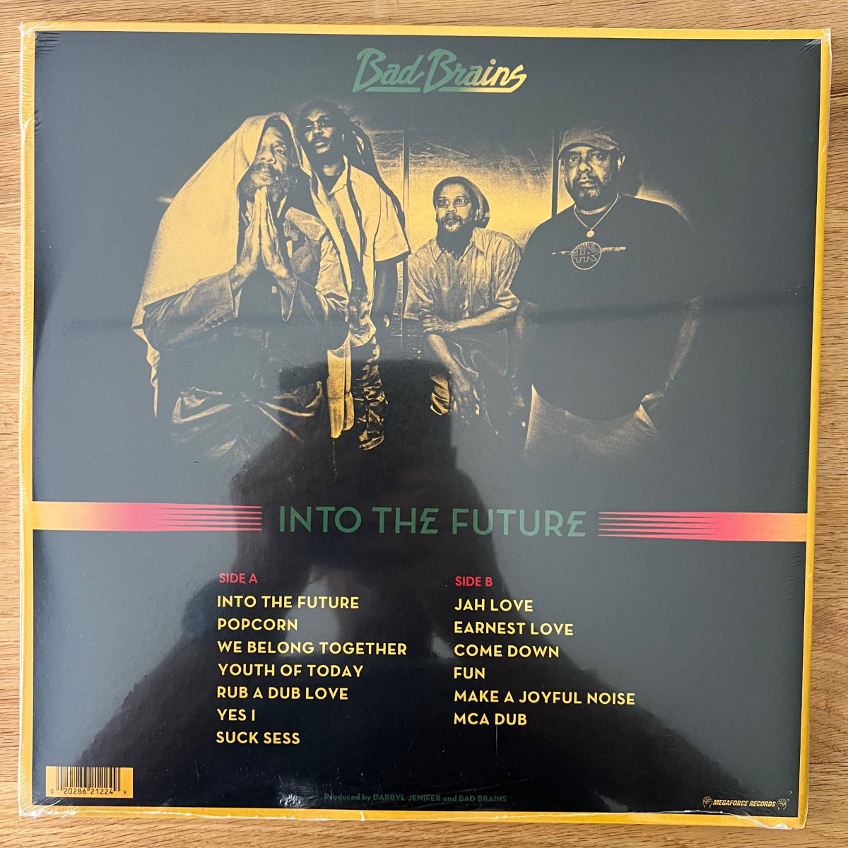 Bad Brains - Into The Future / 1. US Press. 2012 - Red Vinyl