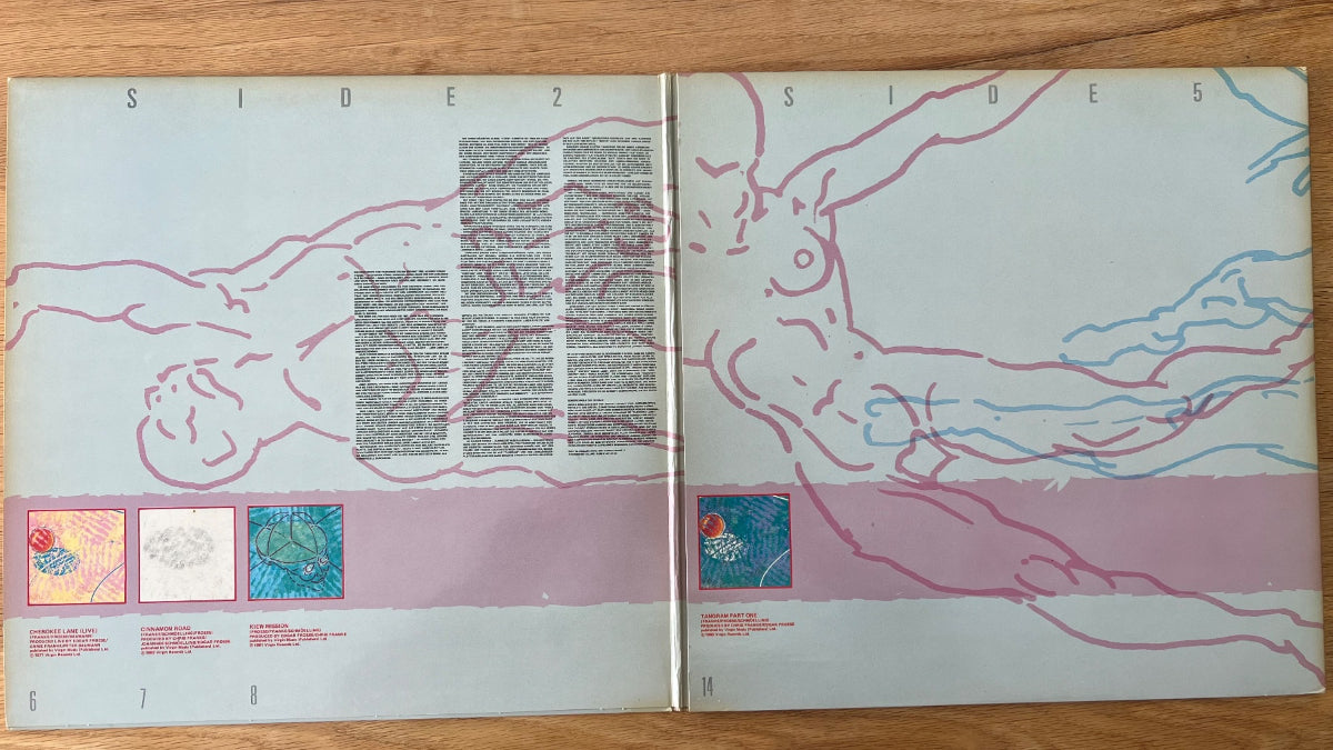 Tangerine Dream - Dream Sequence / 3 LP - 1er D-Press. 1985 - (M-/VG++)