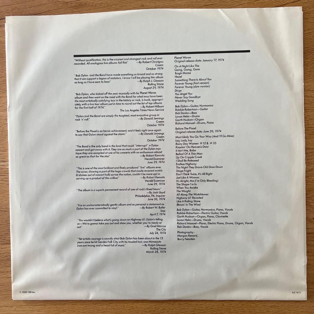 Bob Dylan - Electric Lunch / US Promo Sampler 1982 - (VG++/VG++)