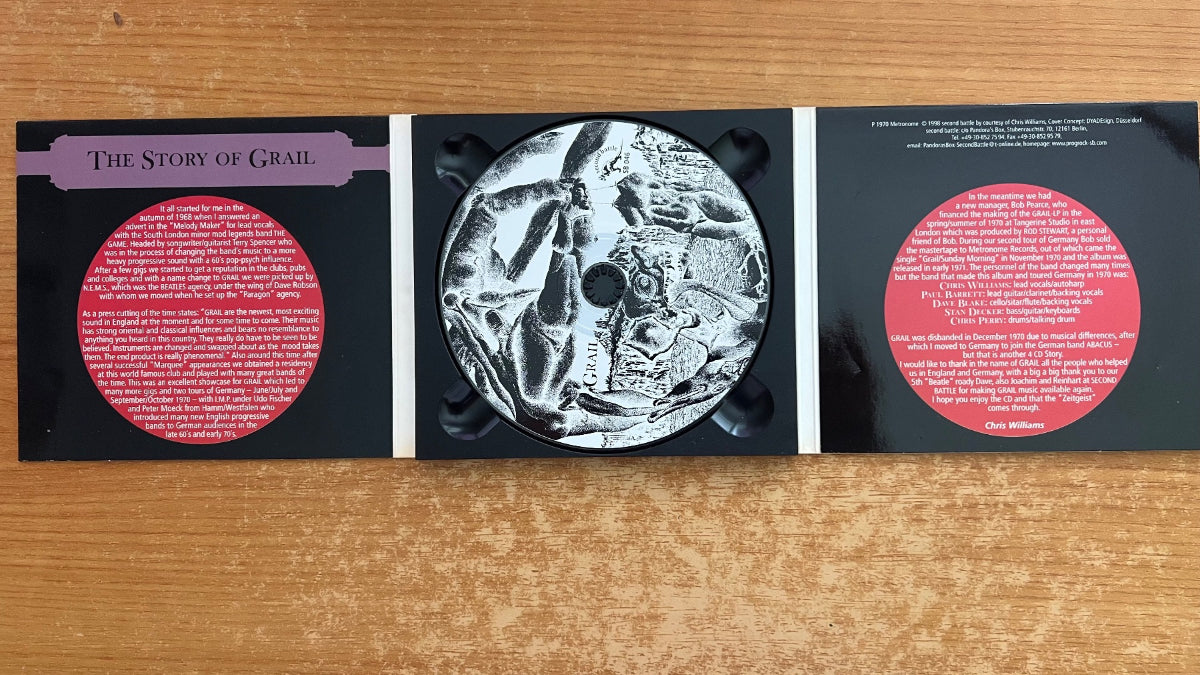 Grail - Same // CD - 1. German-Pres. 1998 on CD - (M-/M-)