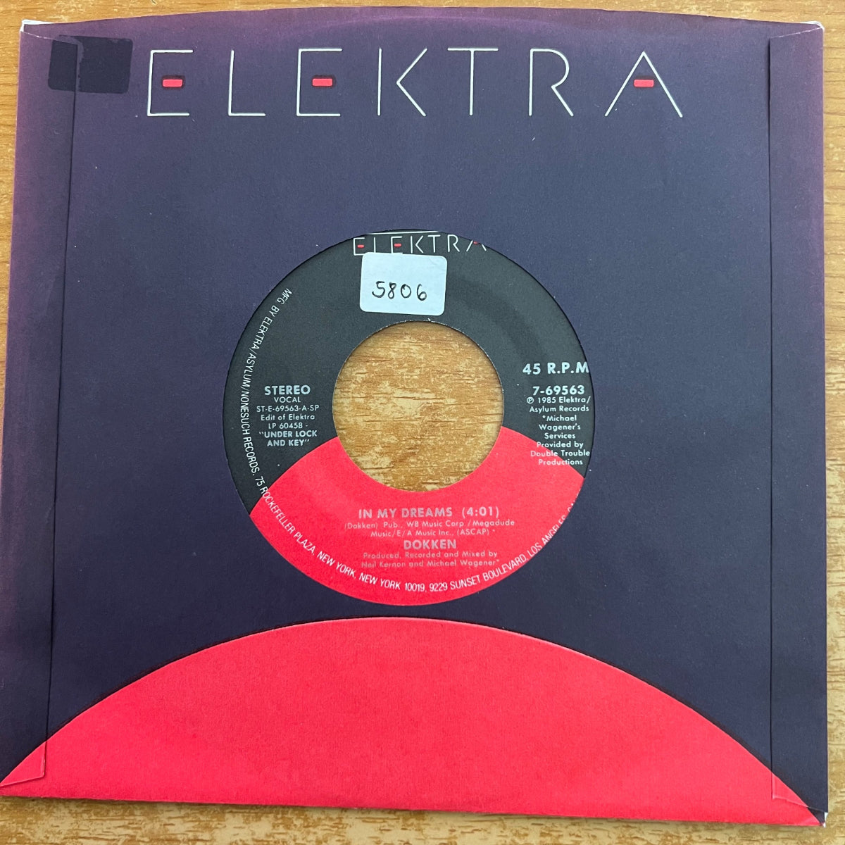 Dokken - In My Dreams / 1. US-Press. 1985 - (M-/M-)