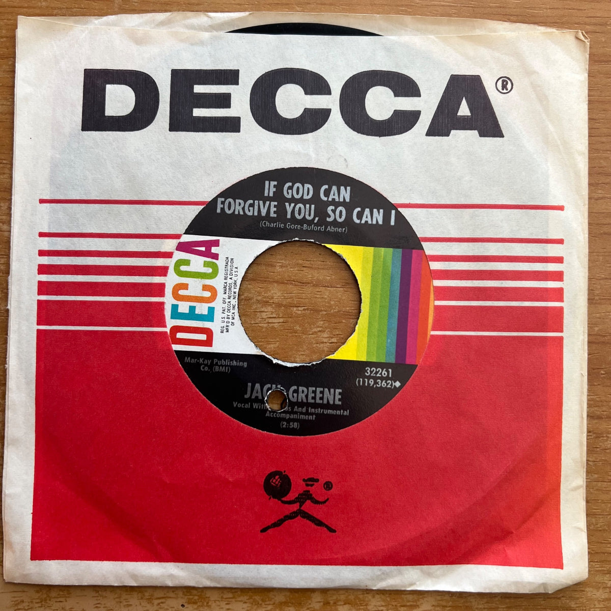 Jack Greene - You Are My Treasure / 1. US-Press. 1968 - (M-/VG+)