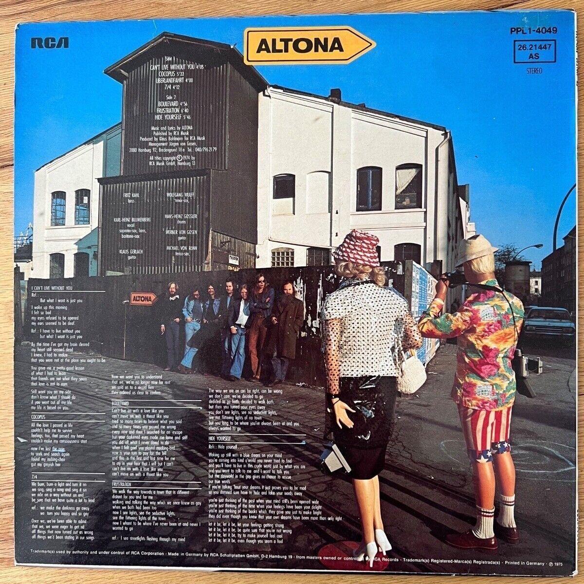 Altona - Same / 1. German-Press. 1975 - (M-/M-)