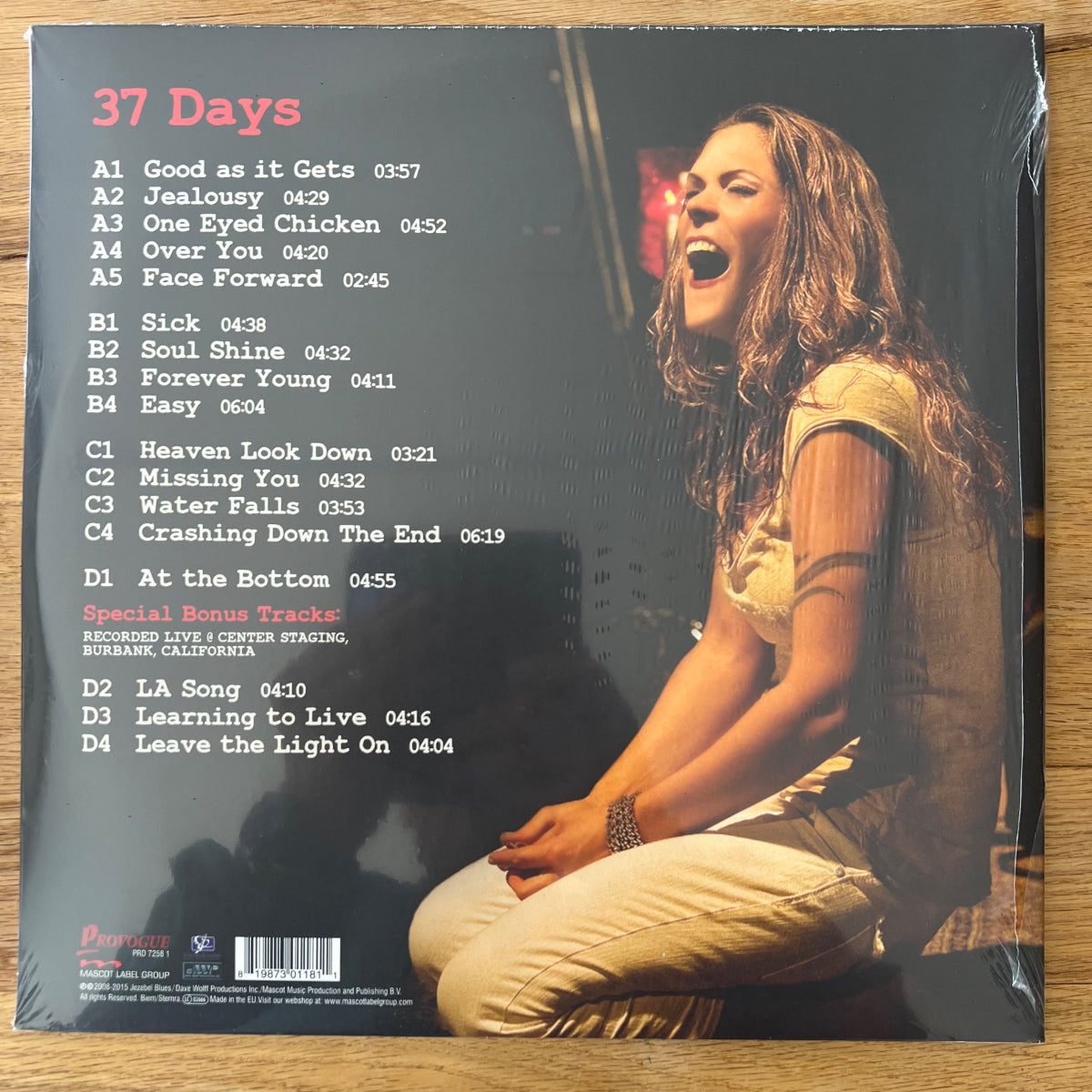 Beth Hart - 37 Days / 2 LP - EU-Press. 2015 - 180gr. Vinyl - (Mint & Sealed)
