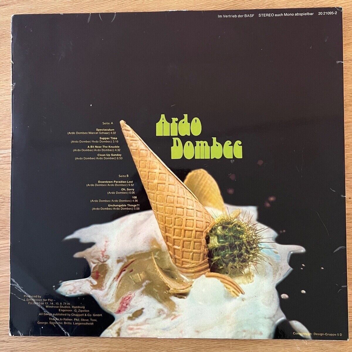 Ardo Dombec - Same // 1. D-Press. 1971 - (VG+/VG+)
