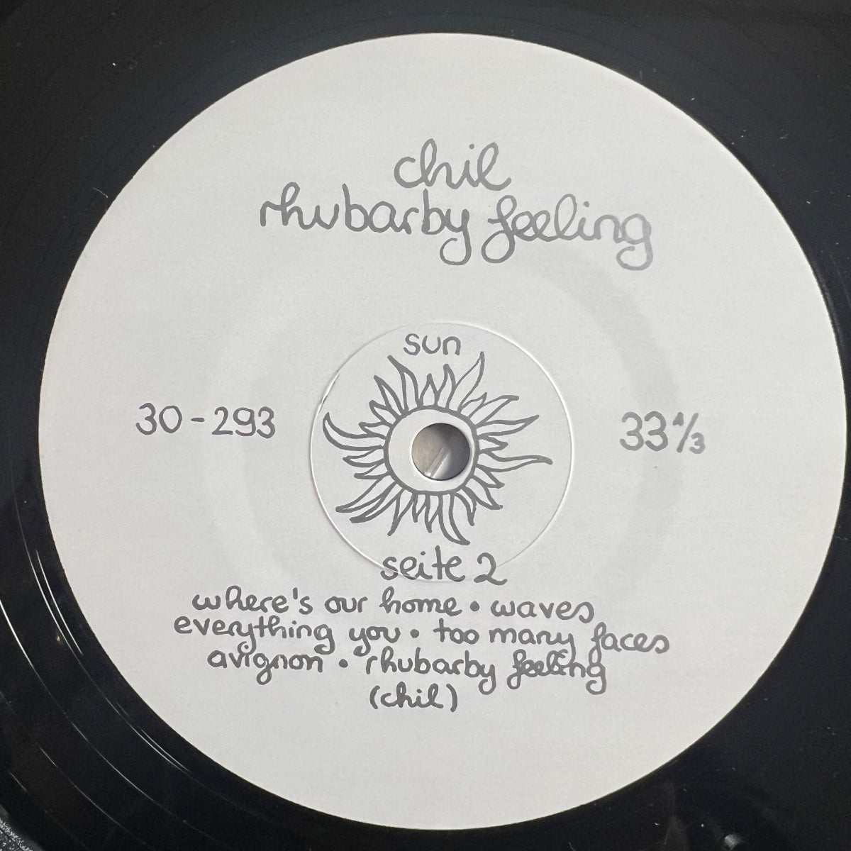 Chil - Rhubarby Feeling / 1. Swiss-Press. 1970 - (M-/M-)