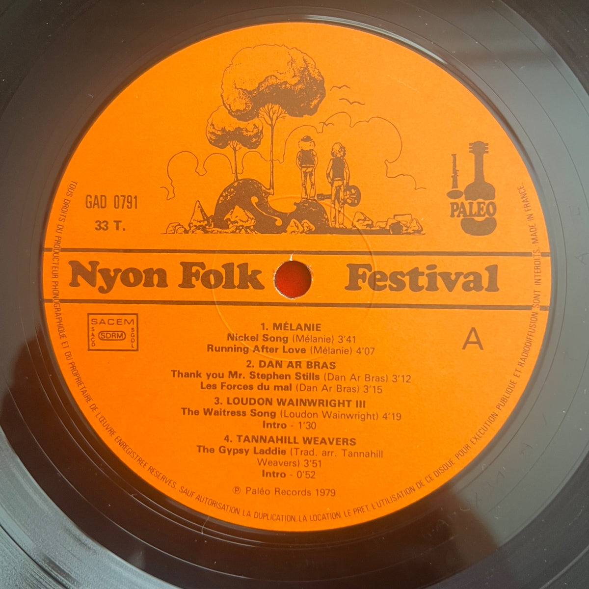 Various - Nyon Folk Festival 1979 / 2 LP - 1. France 1979 - (M-/VG++)