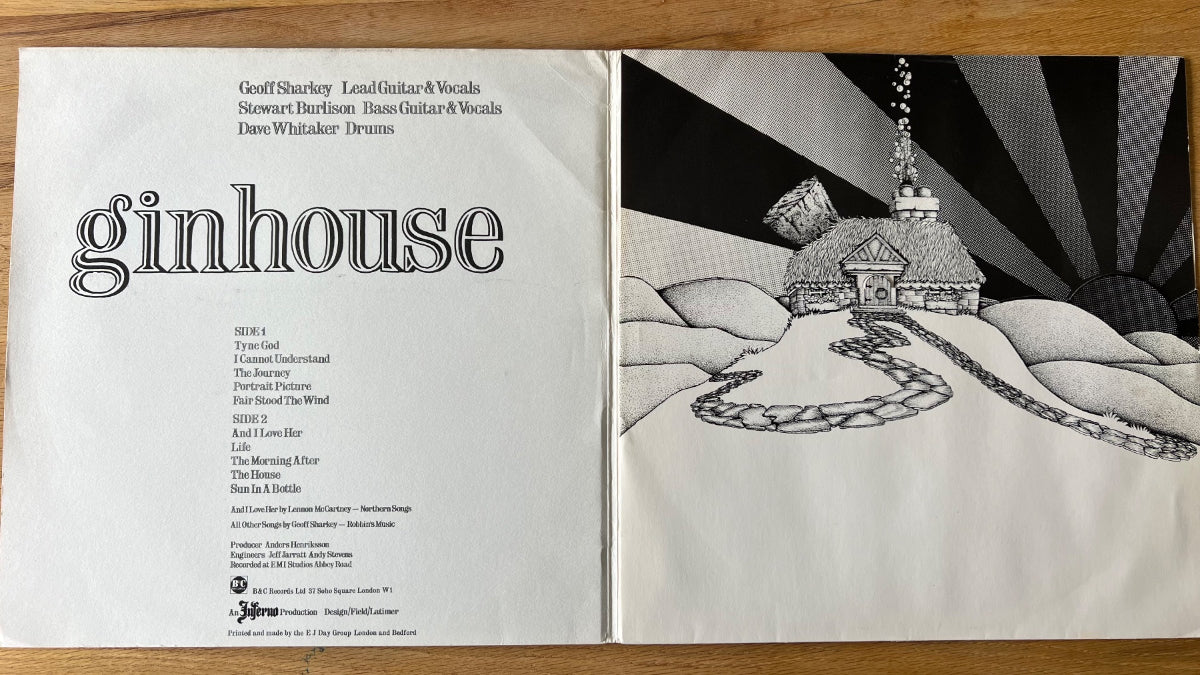 Ginhouse - Same / 1st UK Press. 1971 - (M-/VG+)