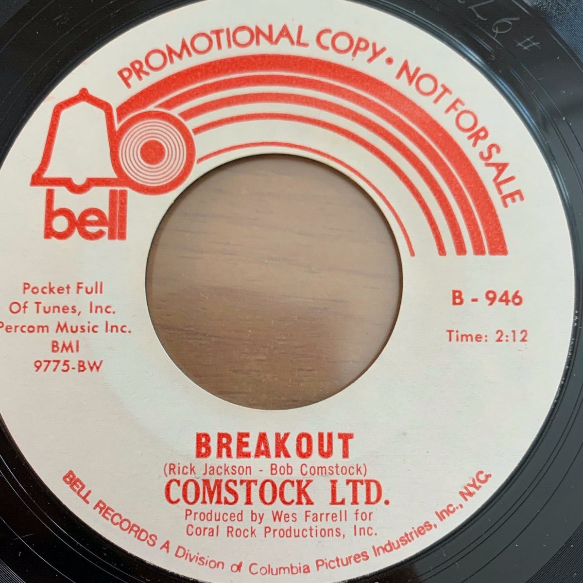 Comstock Ltd. - I was made To Love Her / US-Promo 1970 - (M-/Neutral)