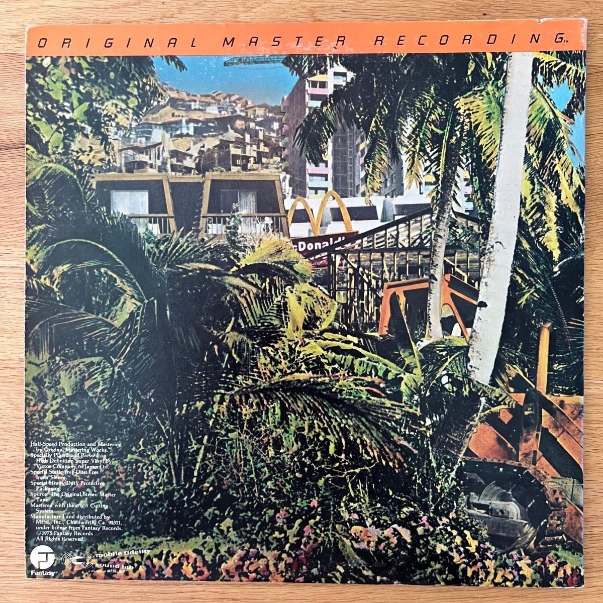 Country Joe McDonald - Paradise With An Ocean View / Audiophile MFSL 1981 - (M-/VG+)