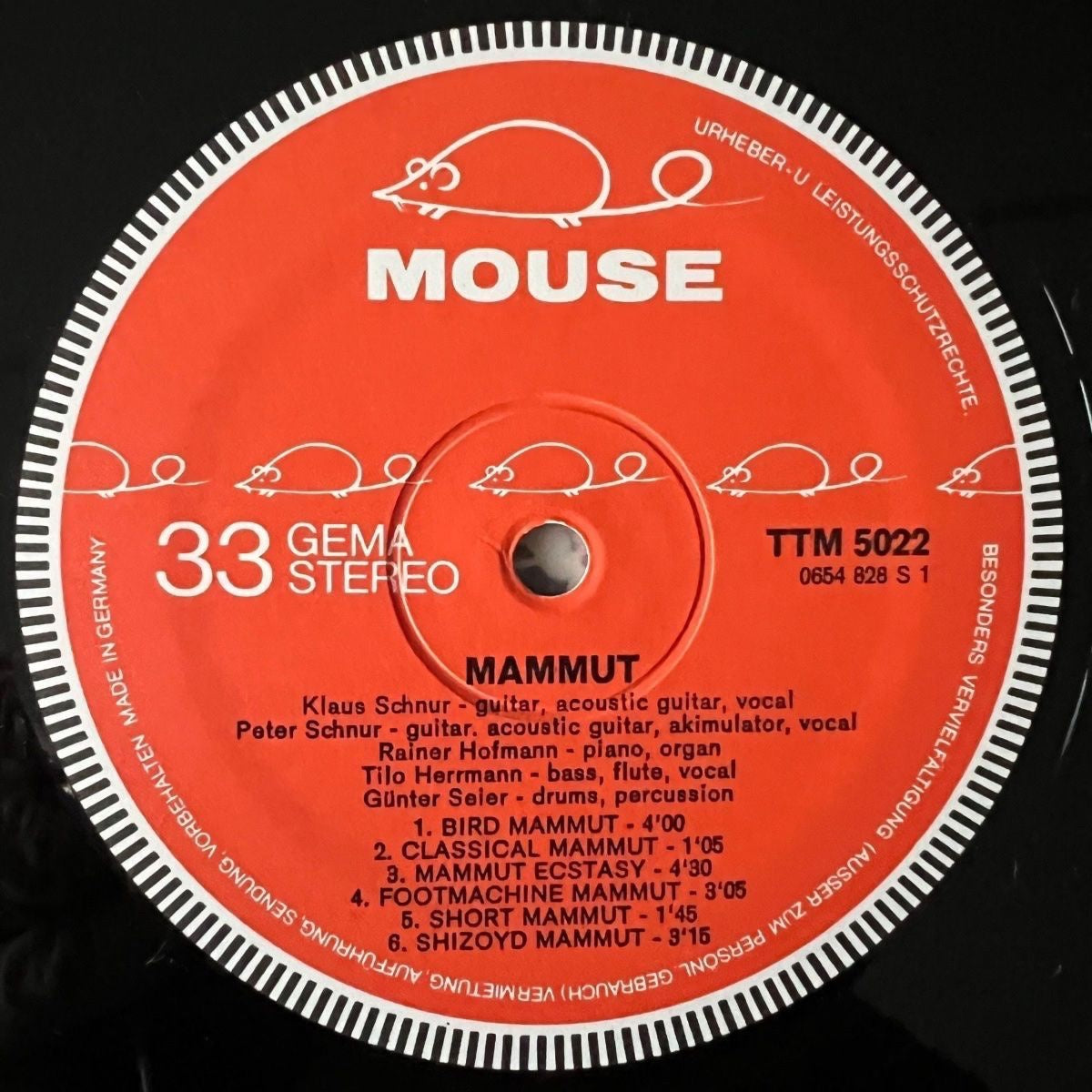 Mammut - Same / D-Press. 1972 - (M./M-)