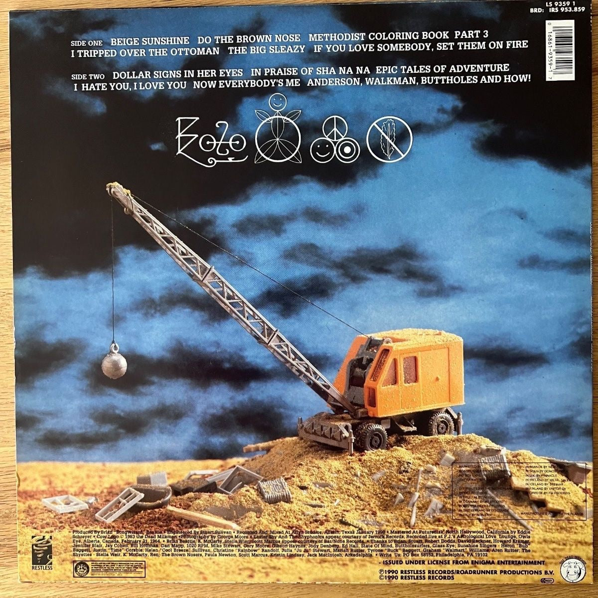 Dead Milkmen - Metaphysical Graffiti / 1st NL Press. 1990 - (M-/M-)