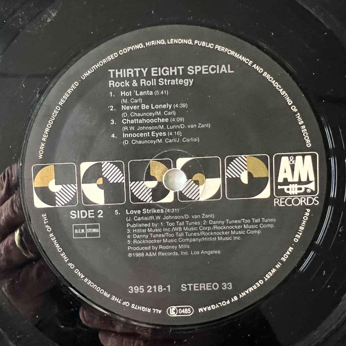 38 Special - Rock & Roll Strategy / 1. D-Press. 1988 - (VG++/VG++)
