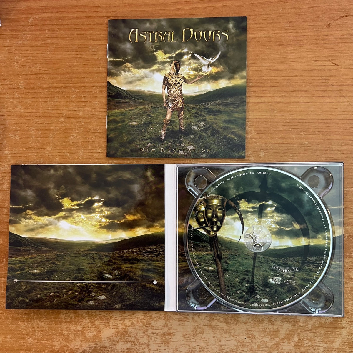 Astral Doors - New Revelation / CD - 1. Spain 2007 - Digipak - (VG++/M-)