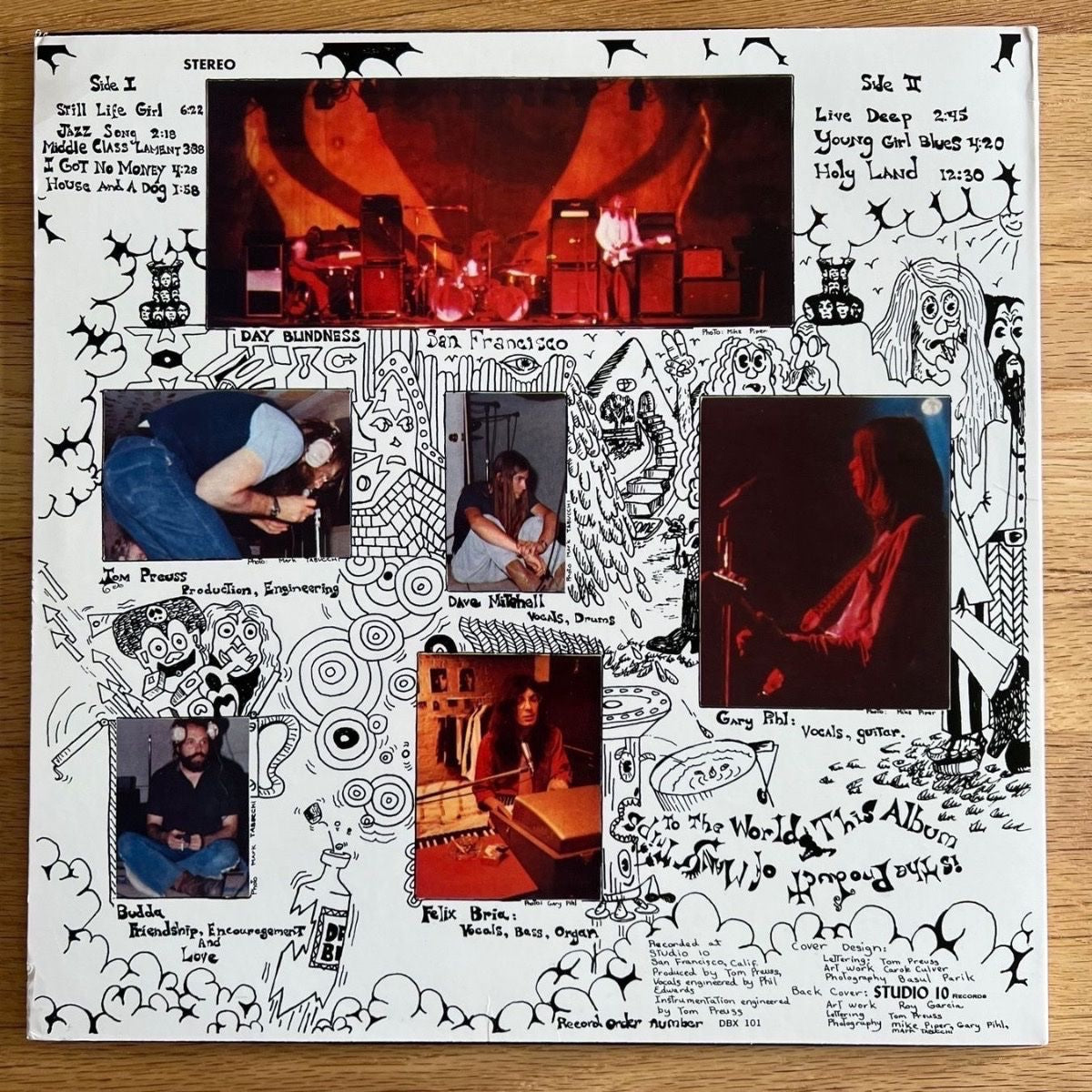 Day Blindness- Same // USA Press. RE from 1969 - (VG++/VG++)