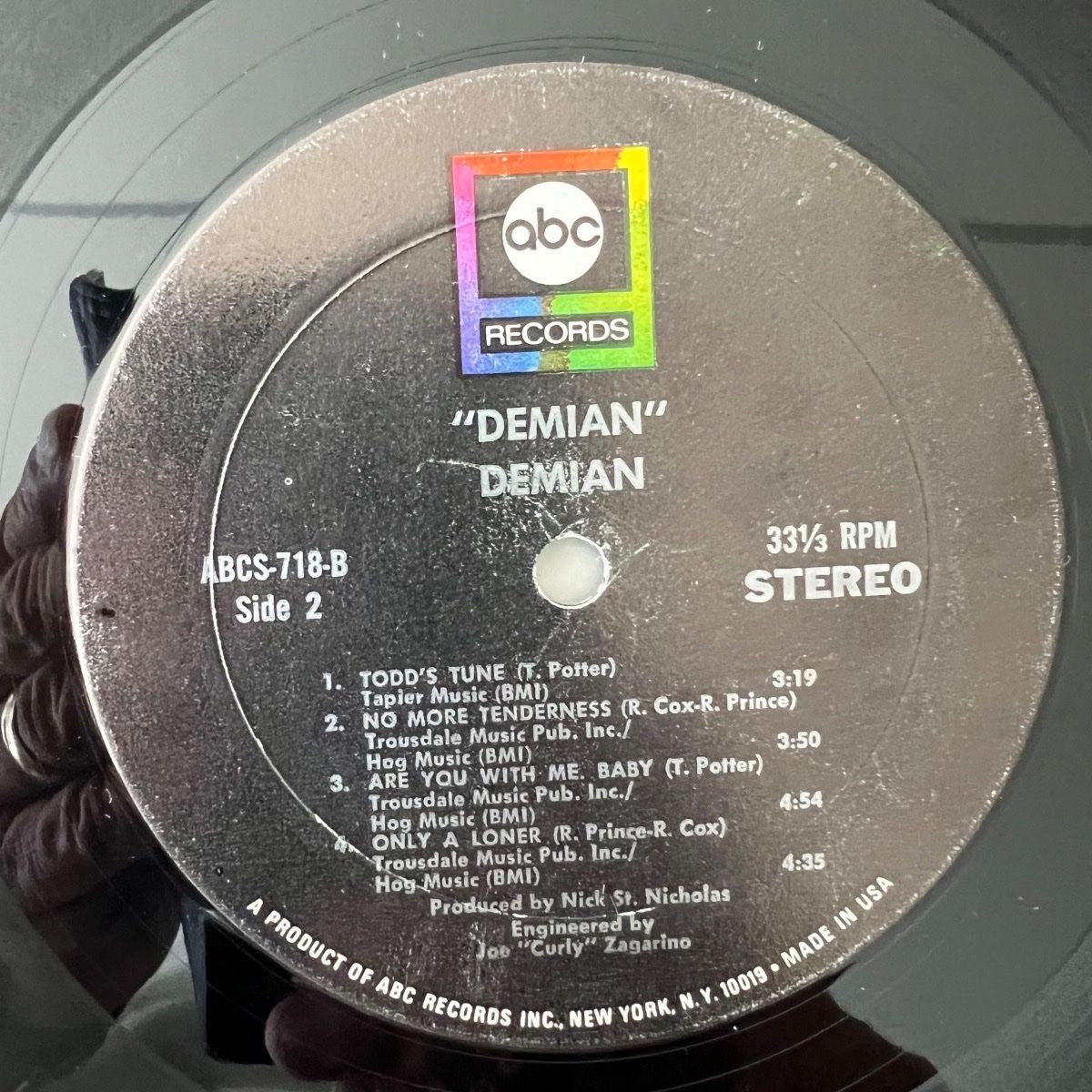 Demian - Idem / 1re presse américaine 1971 - (M-/M-)