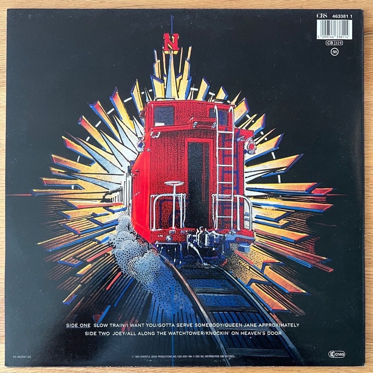 Bob Dylan & The Dead - Same / 1. NL-Press. 1989 - (M-/M-)