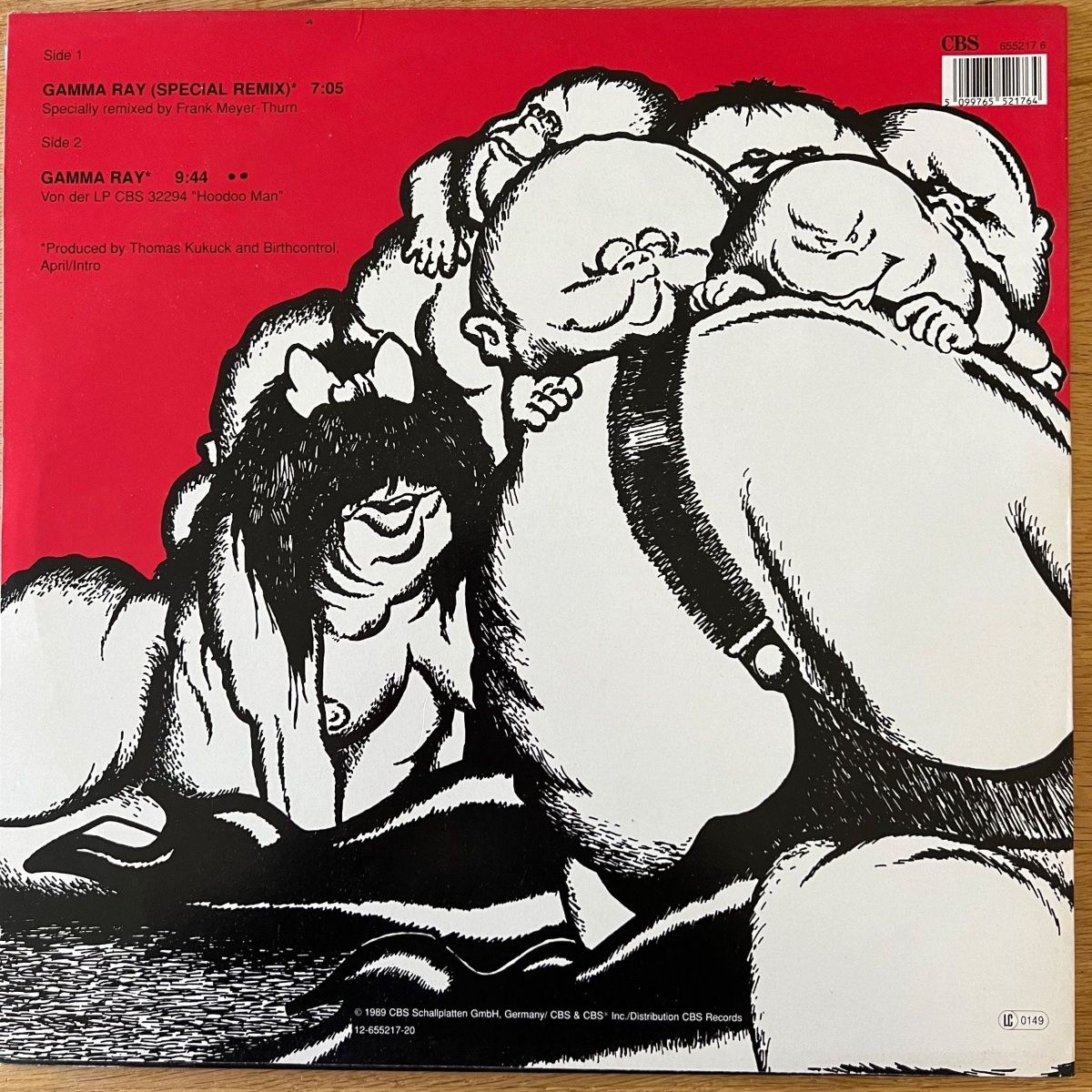 Birth Control - Gamma Ray / 12" Maxi - 1st D-Press. 1989 - (M-/M-)