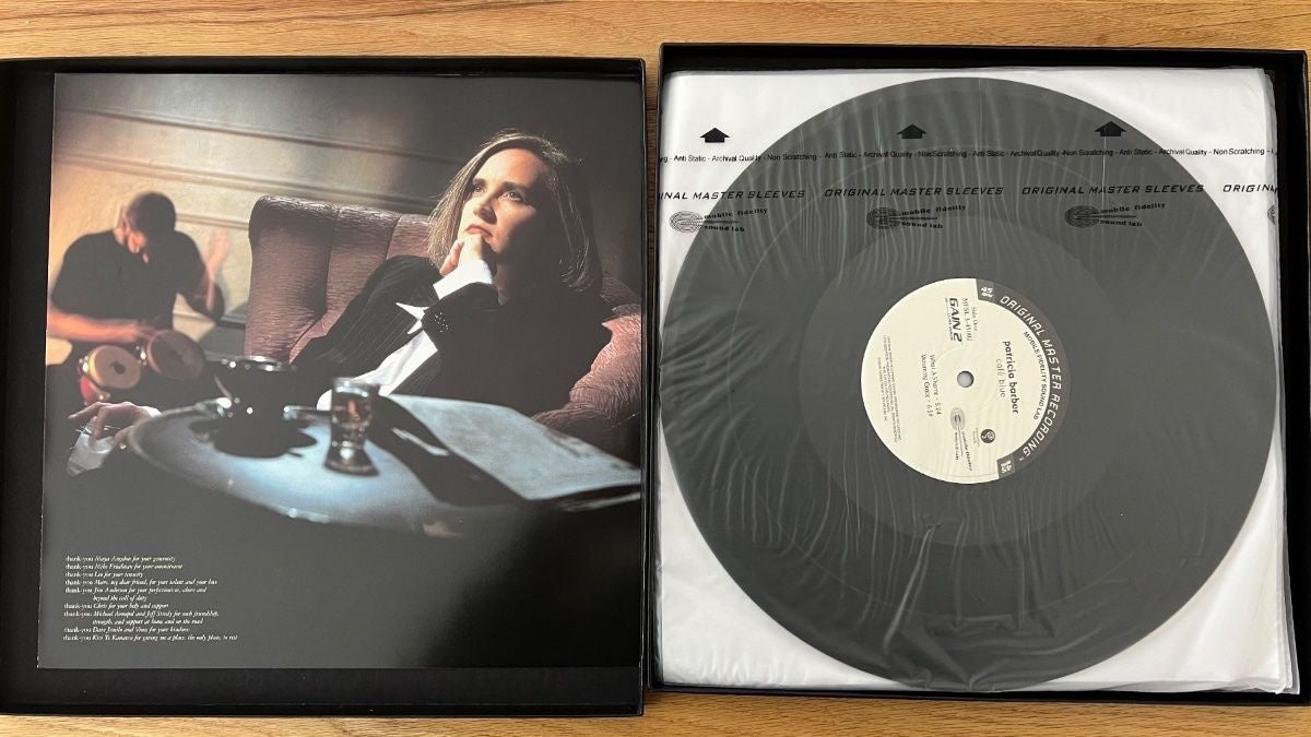 Patricia Barber - Café Blue / Audiophile MFSL-Box - US 2004 - (M-/M-)