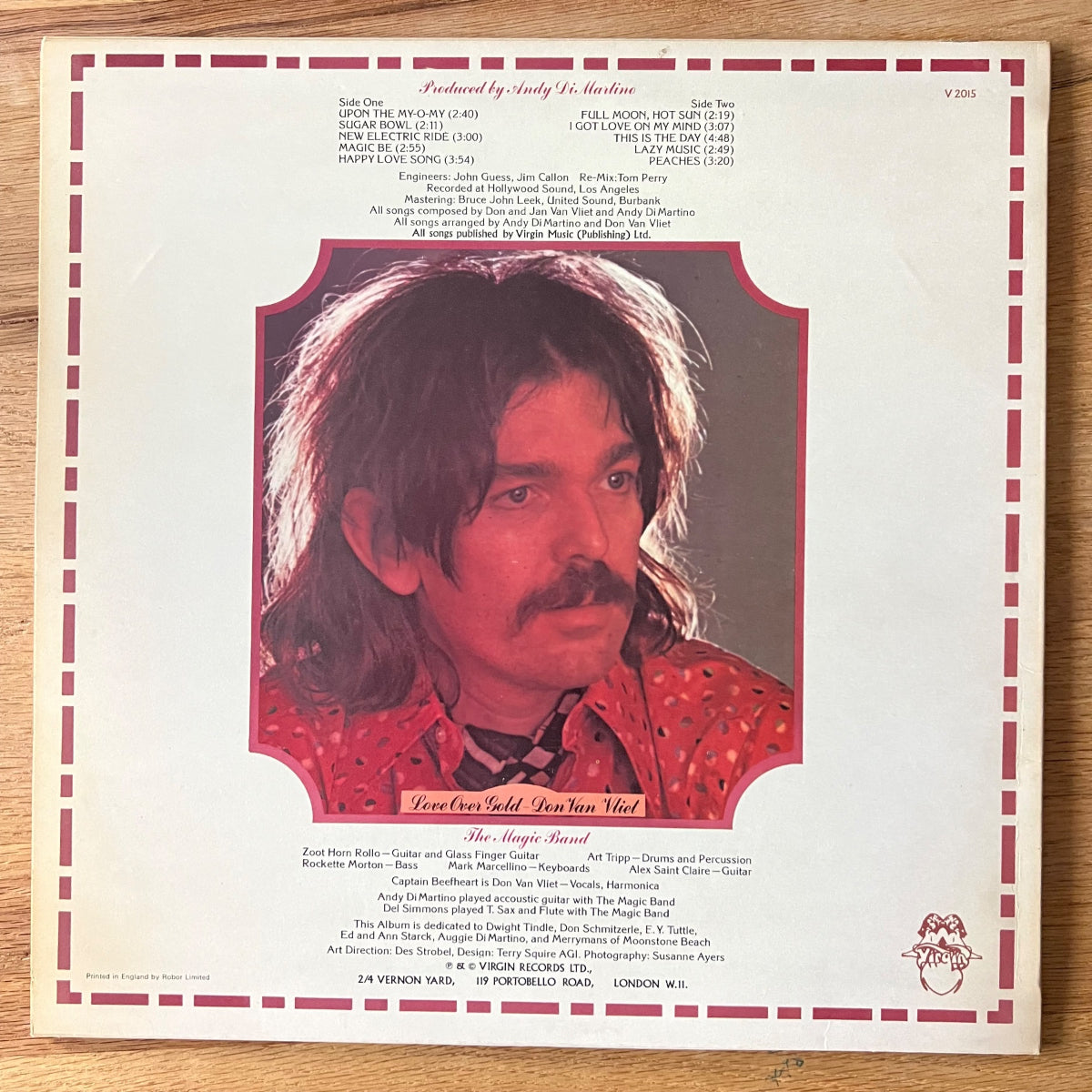 Captain Beefheart & The Magic Band - Unconditionally Guaranteed / 1.UK-Press. 1974 - (M-/M-)