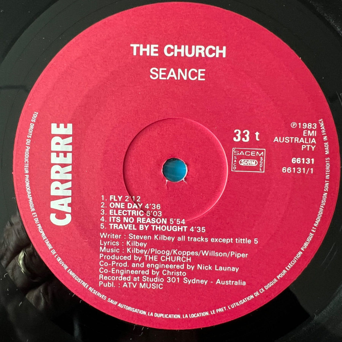 Church - Seance / 1. France-Press. 1984 - (M-/M-)
