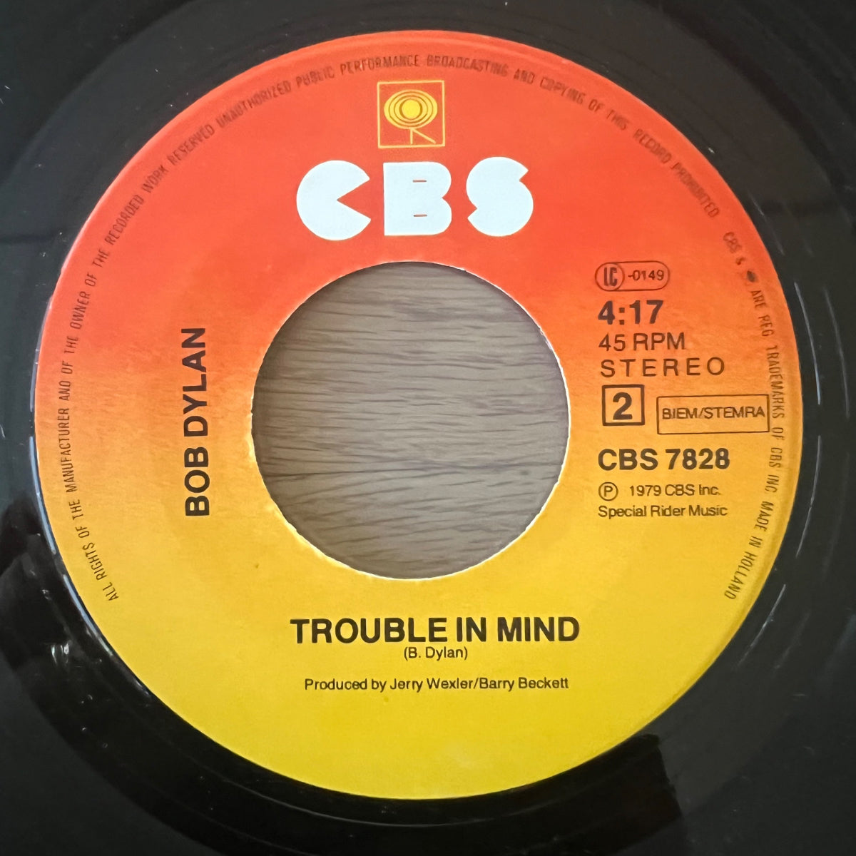 Bob Dylan - Precious Angel / 1. NL-Press. 1979 - (M-/VG++)
