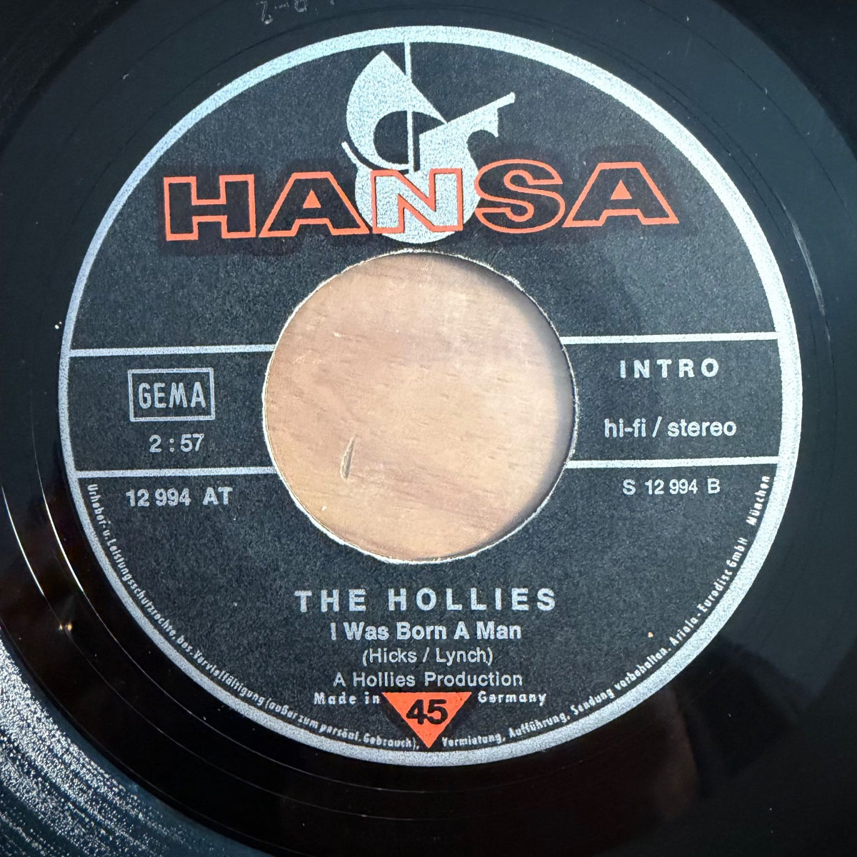Hollies - The Day That Curly Billy Shot... / 1. D-Press. 1973 - (VG++/VG)