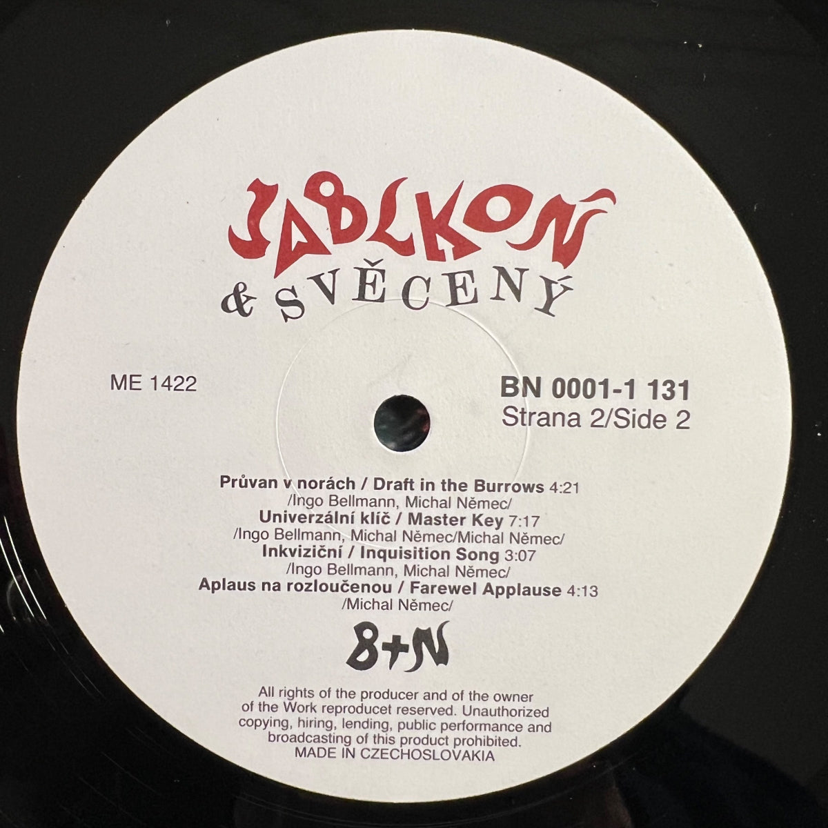 Jablkon & Sveceny - Same / 1. Czech-Press. 1991 - (M-/M-)