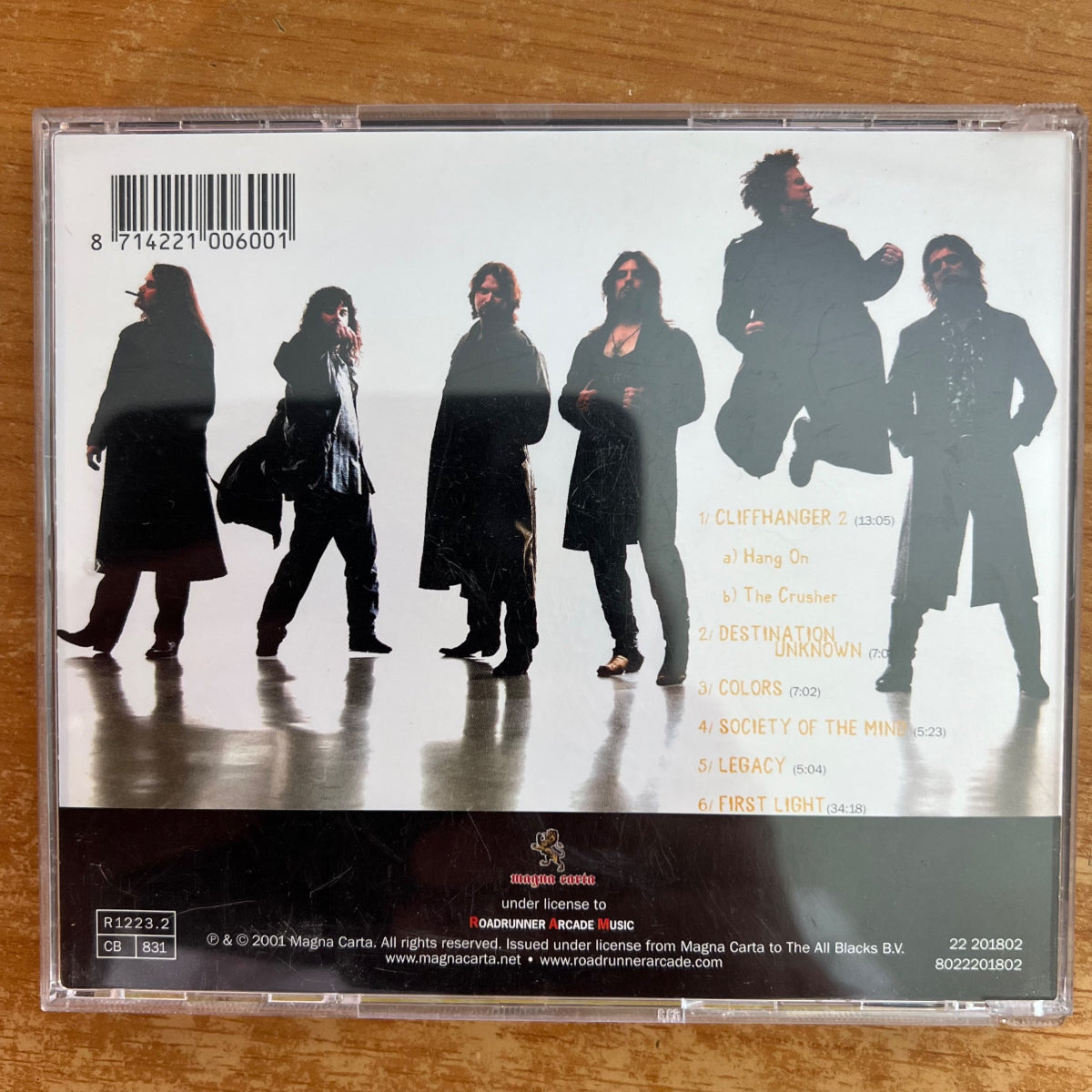 Shadow Gallery - Legacy / CD - 1st EU Press. 2001 - (M-/M-)