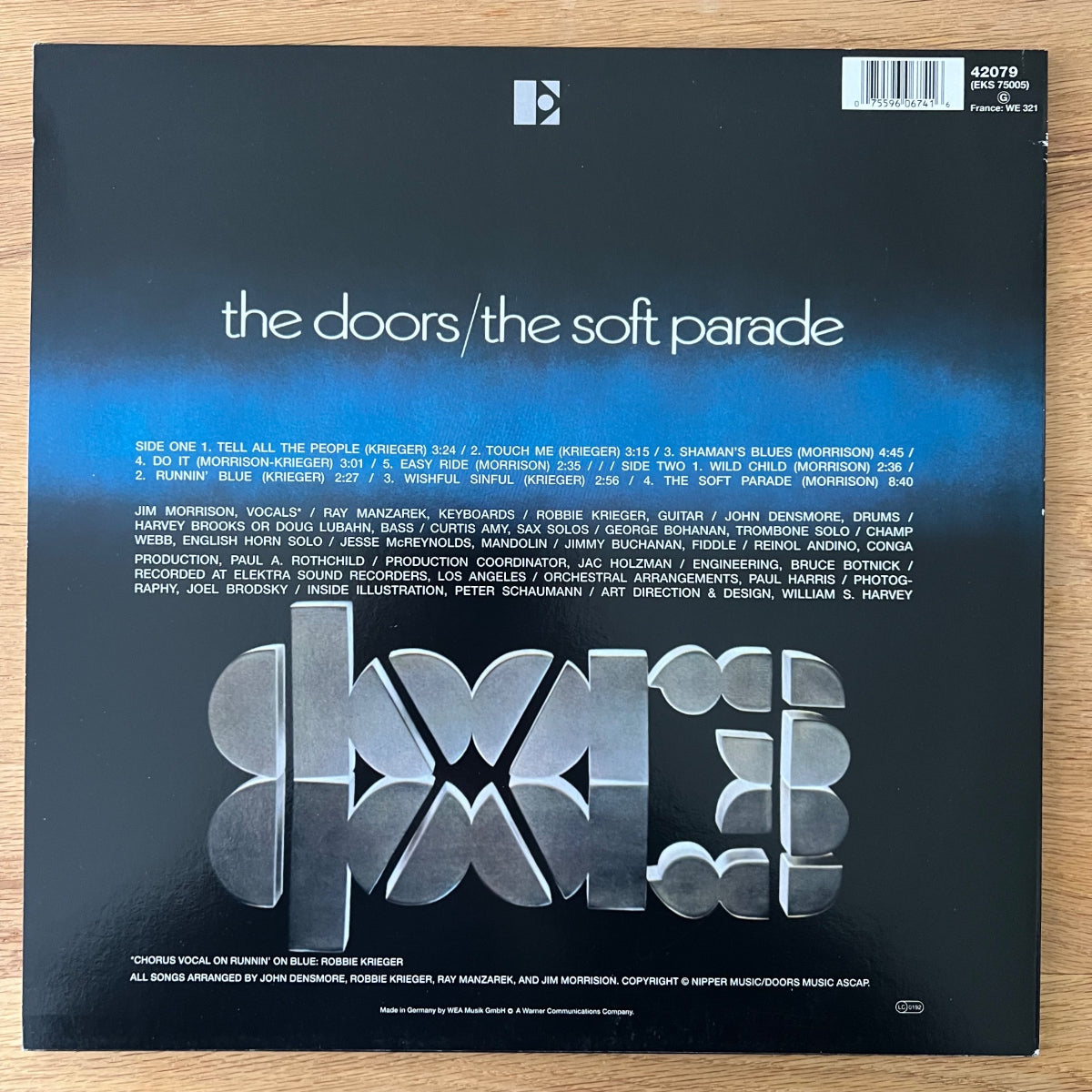 Doors - Soft Parade / D-Press. RE from 1969 - (M-/M-)