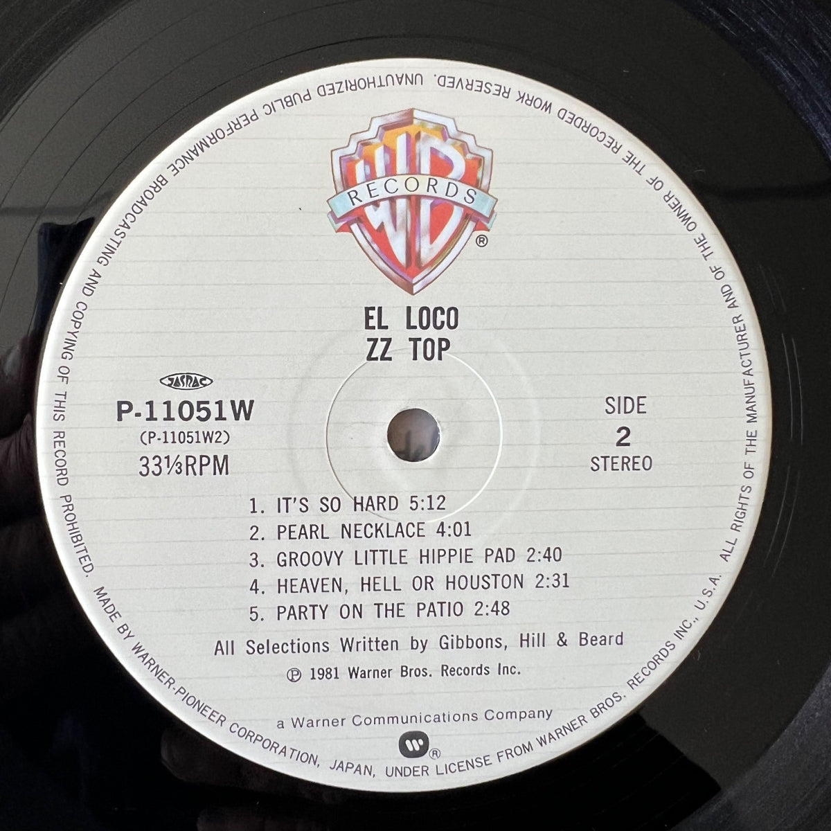 ZZ Top - El Loco / 1. Japan-Press. 1981 - (M-/M-)
