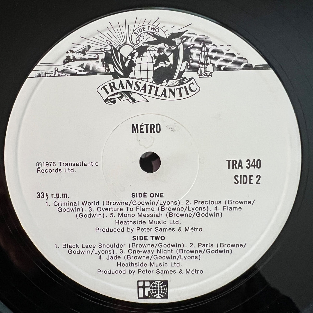 Metro - Same / 1. UK-Press. 1976 - (M-/M-)