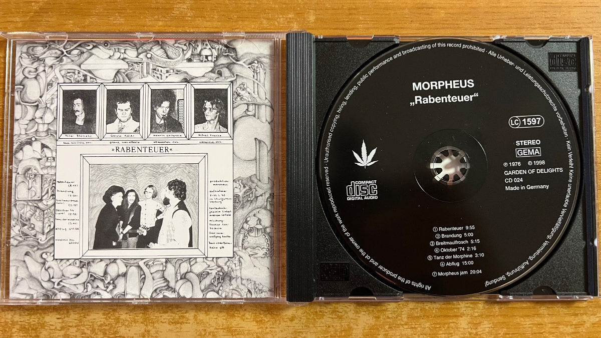 Morpheus - Adventure / CD - 1st D-Press. 1998 - (M-/M-)