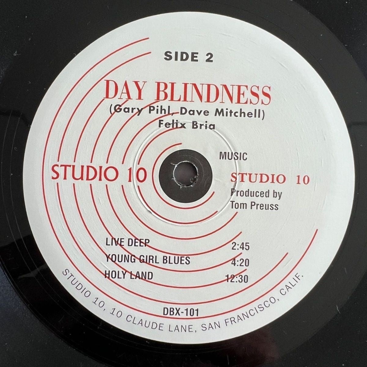Day Blindness- Same // USA Press. RE from 1969 - (VG++/VG++)
