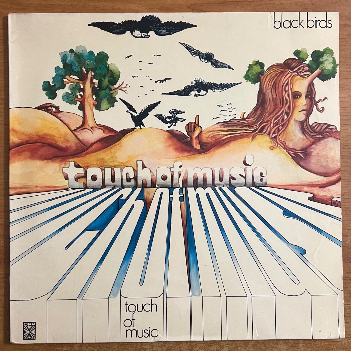 Blackbirds - Touch Of Music / 1. D.Press. 1971 - (VG++/VG++)